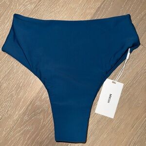 Mikoh Deep Blue Bikini Bottom